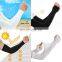 Outdoor Sports Sunscreen Ice Silk Sleeve Women's Driving and Riding Breathable UV Protection Arm Cover Men's Summer