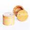 Natural Small Round Bamboo Salt Cellar Herb & Spice Pepper Storage Box with Magnetic Swivel Lid pantry organizer