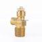 OEM safety gas cylinder valve oxygen brass gas valve