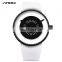 SINOBI S9742G OEM Custom Logo Watch for Man White Black Strap Wristwatch Gentleman Casual Watches