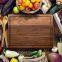 Large Acacia Wood Cutting Board with Juice Groove Heavy Duty Butcher Block Serving Tray Chopping Boards