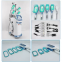 HKS202S Cryolipolysis+CAV+RF+lipolysis fat freezing slimming skin care machine