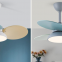 Macaron Children's Bedroom Fan Light/30 inches