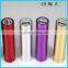 Slim 2600mAh external battery charger with led lighting