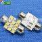 hotsale Festoon 12 smd auto car led lights,31mm festoon led ,12smd 1210chip auto led light