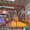 Large outdoor amusement equipment theme park kids train ride electric chicken run track train