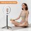 10inch 12inch 14inch  chandelier ring lamp led selfie ring light  profissional phone tiktok live ring light avec tripied