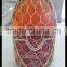 plastic PE wine bottle protective net/ foam bottle socks/ bottle foam sleeve net