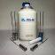 Portable with Handle Liquid Nitrogen Container of Embryo Partition Storage YDS-10-125