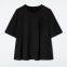 Casual box-shaped short-sleeved T-shirt for women Spring 2025 round-neck loose top