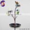 Beautiful dragonfly ornament hanging glow in the dark material metal bird feeder                        
                                                Quality Choice