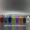 30ml red frosted square glass bottles for e liquid