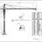 QTZ31.5 self raise building tower crane