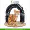 Pet Cat Arch Kitten Self-Groomer Massager Scratcher Catnip Toy