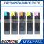 gas cigarette lighter ,quality electron windproof lighter with colored cap and ignition