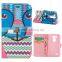 Best selling customized pattern printing pu mobile phone case for LG G3 Mini
