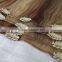 Fast shipping in  clip in hair extensions 100 human hair new fashion