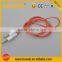 Fast Moving Consumer Goods 3.5mm Round Transparent Male to Male Audio Cable With Various Colors Crystal