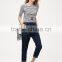 Customs adults fashion women denim jeans girls sequin jeans for girls Chirldren manufacturer in China