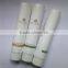 Dia 19MM packing tubes for cosmetics, matte white PE tube with screw cap