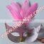 Goose Feather Masquerade Mask For Masque Carnival Mask Party
