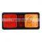 72LEDs 36Amber&36Red, 40cm wiring, Multivolt 12V & 24V