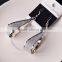Fashion Punk Girl Dangle Earrings Valentine's Day Gift Silver Gold Black 3 Colors