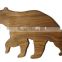 Popular animal shaped wood cutting board with all kinds of designs