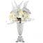 European Home Furnishing jewelry creative fashion decoration peacock gold wedding gift craft ceramic vase room on the move zx