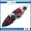 2016 New design hot sale plastic canoe ocean kayak with trolley -Sunrise Angler