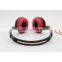 Fashion design stereo Headphone, foldable headphone, high quality mobile headset, mobile phone use headphonecolorful headset