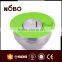 Stainless Steel Salad Bowl With Plastic Lid