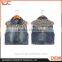 China wholesale OEM customize ladies top fashion design dark blue jeans latest women tops                        
                                                Quality Choice