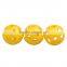 20pcs/lot Yellow Plastic Whiffle Airflow Durable Hollow Golf Practice Training Sports Balls