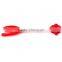 Beautiful Design 1PCS Red Pet Feeding Fork Tin Food Mixing Spoon For Dog Puppy for Cat Kitty 7.5Inch Durable