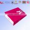 White paper bag with custom design and logo for gift