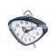 Retro triangle matell alarm clock mechanism desktop clock