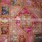 ethnic boho indian wall hangings patchwork tapestry
