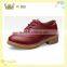 2015 hot high heel british leather lady shoes