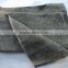 Grey color stitch bonded 50%polyester, 50%recycled cotton floor cleaning rags