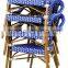 C221-DF bamboo look alumium PE rattan resturant chair for outdoor                        
                                                Quality Choice