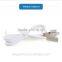 New design 2 in 1 alloy header USB charging cable