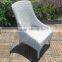 Grey Round Rattan Chair Outdoor Chair Wicker Chair Set