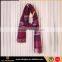 Factory sale unique design women's wool fashion winter scarfs
