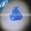 pear shape pvc toys reflective safety key accessories