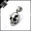 Best selling fashion stainless steel Gothic silver skull pendant