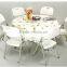 Hongma plastic folding round catering table