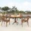 Bamboo aluminum plastic wood chair
