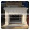 Outdoor Marble Fireplace Columns Surround