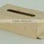 New design high quality nice wooden tissue boxes